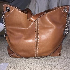 Studded Michael kors leather bag